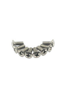 Chevrolet Car Sunvisor Bracket Screws, Interior -Fits Cabriolet and Hardtop, 8pcs Photo Main