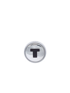 Throttle Knob (Chrome Over Maroon) Photo Main