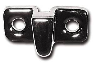 Door Dovetail Wedge (Chrome) 1937-48 Front Photo Main