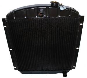 Chevrolet Radiator (Copper Brass), 6 Cylinder, 3 Core Chevy Truck Commercial and 1-1/2 ton (exc D.D.) Will Not Fit GMC Photo Main