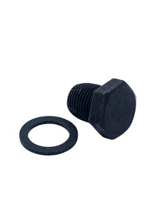 Oil Pan Drain Plug W/ Washer - 1/2" Triple Oversize Photo Main