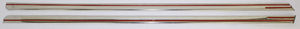 Chevrolet Truck Hood Side Mouldings - Polished Stainless Steel Photo Main