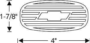 Brake and Clutch Pedal Pads With Bowtie Photo Main