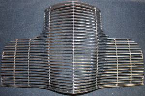 Grille -Billet. Aluminum. Polished Face Of Bars Photo Main