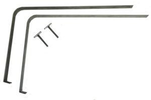 Chevrolet Car Gas Tank Straps With Bolts (Except Wagon and Sedan Delivery) Photo Main