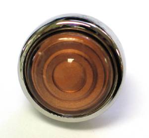 Chevrolet Car Headlight Knob - Chrome With Copper Swirl Center Photo Main