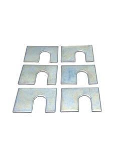 Chevrolet Body Mount Shims, 1/16" Thick, 1-3/4" X 1-1/8" With 1/2" Slot Photo Main