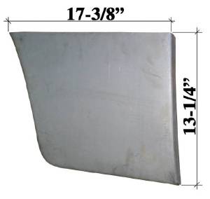 Chevrolet Car Fender Patch Panel - Lower Rear Front Left Side Photo Main