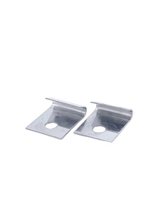 Chevrolet Truck Door Panel Metal Frame Joint Clips , Polished Stainless Photo Main