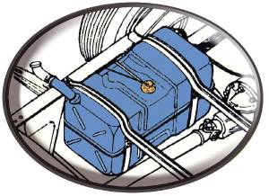 Chevrolet Truck Gas Tank -Steel Like Original For 47-48 1/2t, 49-55 Panel, Suburban and Canopy Express Photo Main