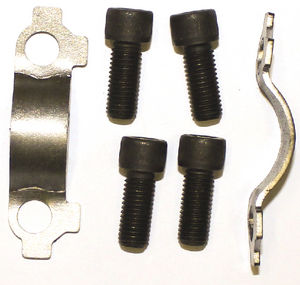Chevrolet Driveshaft U-Joint Lock Plates and Bolts (6 Pieces) - All Passenger, 1/2 Ton Only Trucks Photo Main