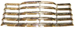 Chevrolet Truck Grille -Chrome, Assembled - Chrome Back Bars And Chrome Face Bars Photo Main