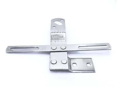 Chevrolet Truck Tail Light and License Plate Bracket -Left Side, Stainless Steel Photo Main