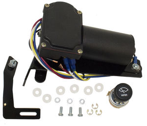 Chevy Parts » Windshield Wiper Motor -12v, 2-Speed With ... universal wiper wiring diagram 