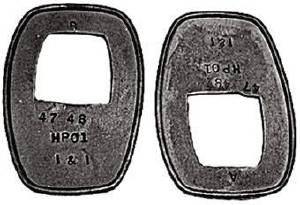 Chevrolet Car Exterior Door Handle Gasket -Pad For Plate Under Handle Photo Main