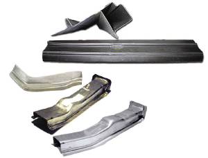 Detail: Chevy Parts » Chevrolet Car Rocker Patch Panel With Top Panel ...