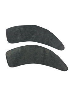 Gravel Shields (Rubber) 49-50 2-Door, 49-52 Sedan Delivery, Glue On Photo Main