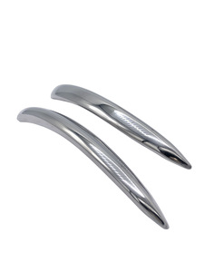 Chevrolet Car Gravel Shield Trim -Rear Fender, Stainless - 2 Door Models Only Photo Main