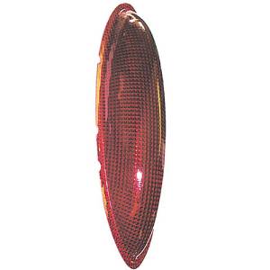 Tail Light Lens - Smooth, 1-Piece Custom. Shallow 1" Deep Photo Main