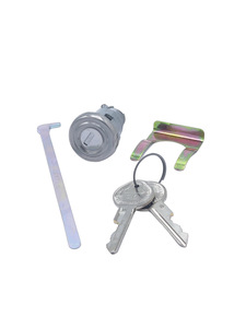 Trunk Lock Cylinder W/ Case, Retainer and Original Keys Photo Main