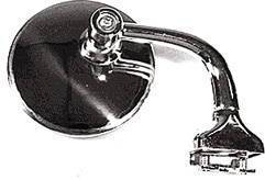 Chevrolet Rear View Mirror -Peep. Original Era With 3" Head. Fits Right Or Left Side Photo Main