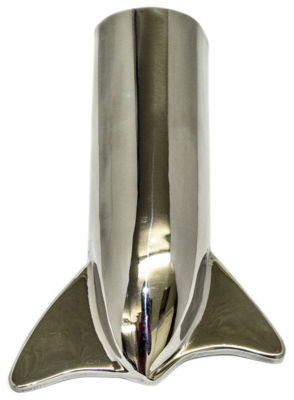 Chevrolet Exhaust Extension. Repro Of Original Left Side Whale Tail Shape (Stainless) Photo Main