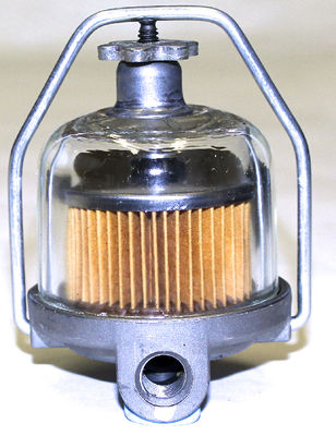 Chevrolet Gas Filter Assembly With Glass Bowl. Genuine AC (Fuel) Photo Main