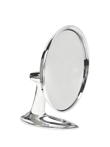 Chevrolet Car Exterior Rear View Mirror, Side -Body Mount With Pad. Original 52-53 Accessory Photo Main
