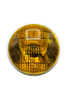 Light, Fog -Amber Sealed Beam Lamp Nos Westinghouse #4012A 6v 6" Screw Terminals Photo Main