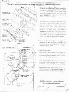 Installation Sheet - Horn (Town and Country) Photo Main