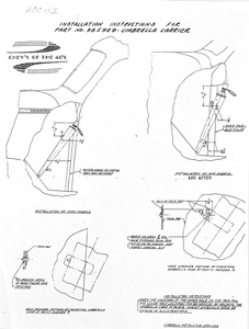 Chevrolet Installation Sheet - Umbrella Holder Photo Main