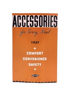 Chevrolet Glove Box Accessory Book - Color Reproduction Photo Main