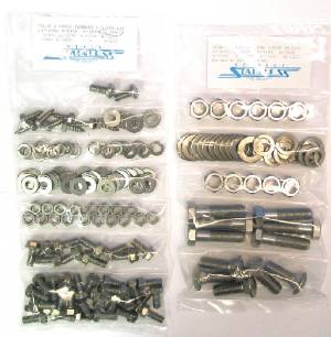 Body Bolt Kit - Headlight to Tail Light (exc Cab Mount Botls) - Cab Only, Stainless Photo Main