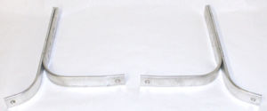 Bumper Bracket - Front "Y" Style, Unpolished Alloy. Fits Briz Contoured Truck Bumper Photo Main
