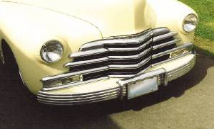 Truck Bumper - "Briz" Polished Alloy, Original 5 Rib Rear Photo Main