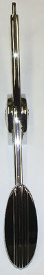 Gas Pedal, Chrome Plated, Smooth. Fully Adjustable (Paul Atkins Signature Series) Photo Main