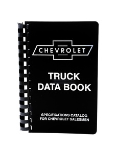 Chevrolet Truck Data Book (Salesman) All The Specs Photo Main