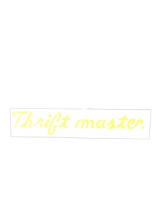 Chevrolet Truck Decal - Valve Cover "Thriftmaster", 216ci Photo Main