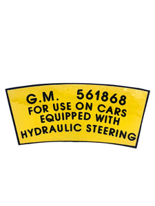 Chevrolet Car Power Steering Pulley - Decal Photo Main