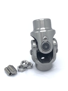 Steering Shaft U-Joint (Stainless Steel) 5/8"-36 Box/Column, 3/4" DD Shaft (Flaming River) Photo Main