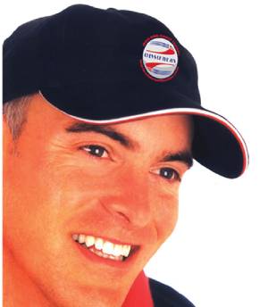 Chevs Hat - Black With Red and White Trim And Chevs Embroidered Logo Photo Main