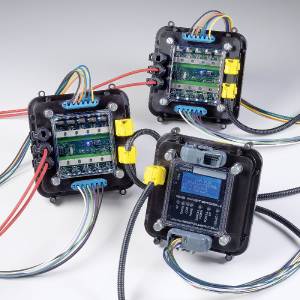 Wiring Harness System, Multiplex - Isis 3-Cell Starter Kit. 1 Mastercell, 2 Powercells Plus Connectors Photo Main