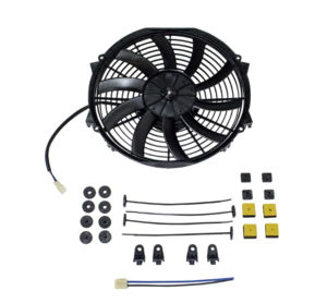 Radiator Electric Fan, 12" Reversible S-Blade Fan - 1,565 CFM. Champion Series Photo Main