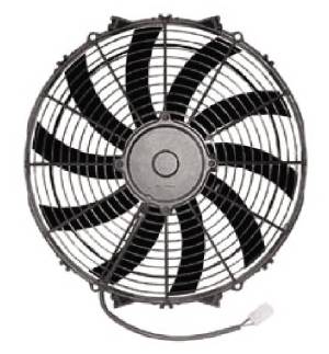 Radiator Electric Fan, 14" Reversible S-Blade Fan - 1,555 CFM. Champion Series Photo Main