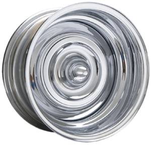 Wheel -Custom Nostalgia, All Chrome. Available In 14", 15" Or 16" Photo Main