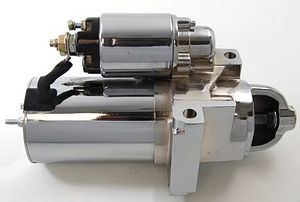 Chevrolet Starter, Gear Reduction -Chrome Aluminum GM Small Block & Big Block Chevy 2.4 HP Photo Main