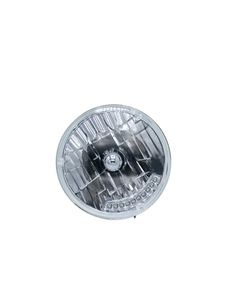 Headlight -Halogen Bulb With Amber LED Park Lights /Turn Signal 12v 7" Photo Main