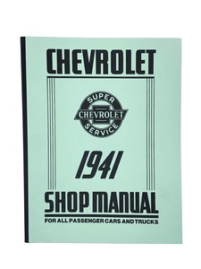 Chevrolet Shop Manual - Car and Truck. Full Size, Superb Photo Main