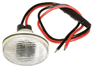 Interior Light -Oval, Clear Lens (1-7/8" X 1-3/8") Photo Main