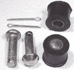 Chevrolet Parts -  Chevrolet Bushing (Rubber) Rear Shock Link For Cars With Front, Beam Axle